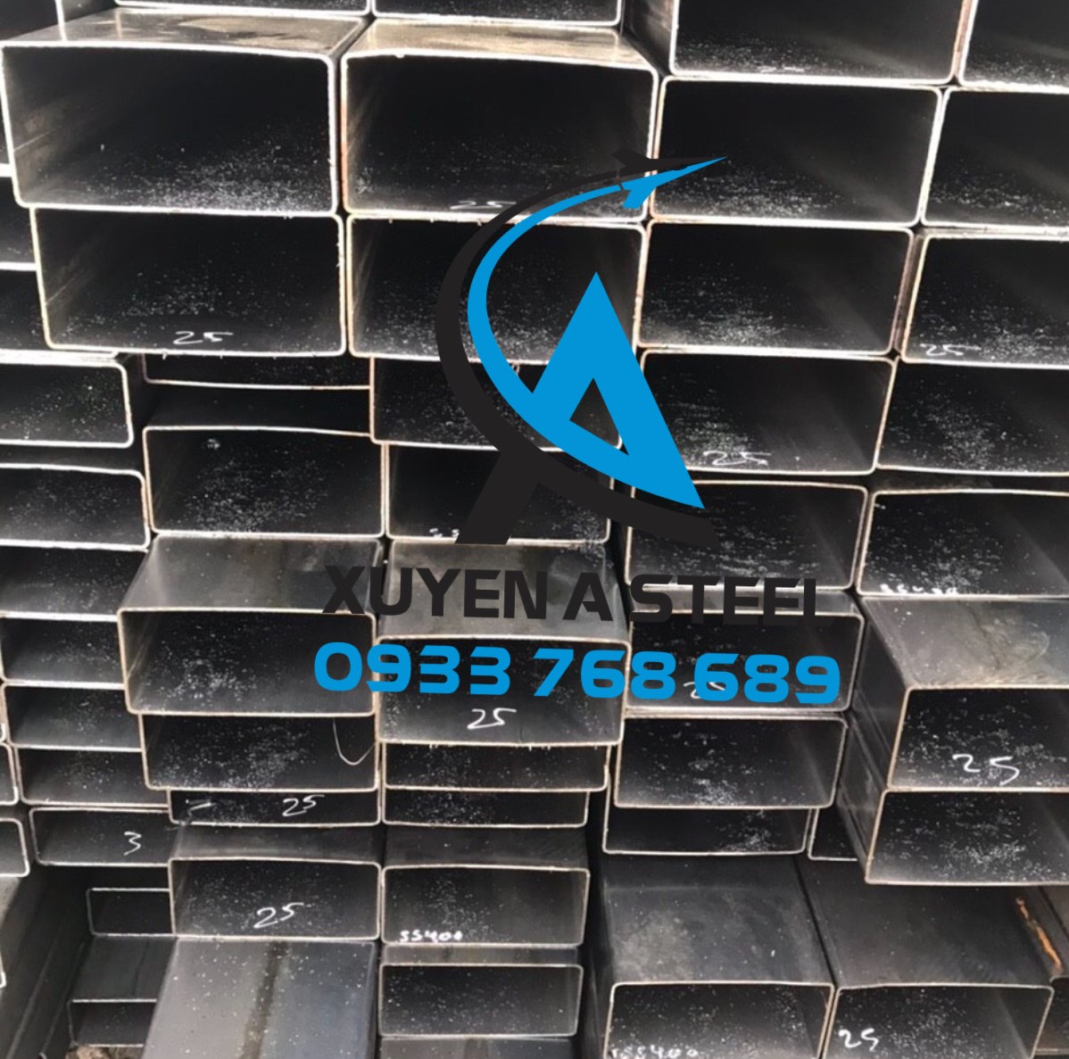 THÉP HỘP 100X200X2.5/200X100X2.5 THÉP HỘP 100X200X2.5/200X100X2.5