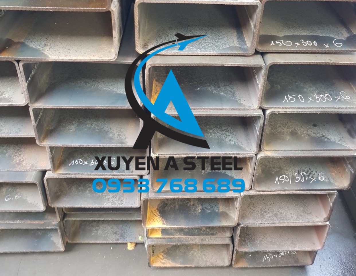 THÉP HỘP 150X300X6/300X150X6 THÉP HỘP 150X300X6/300X150X6