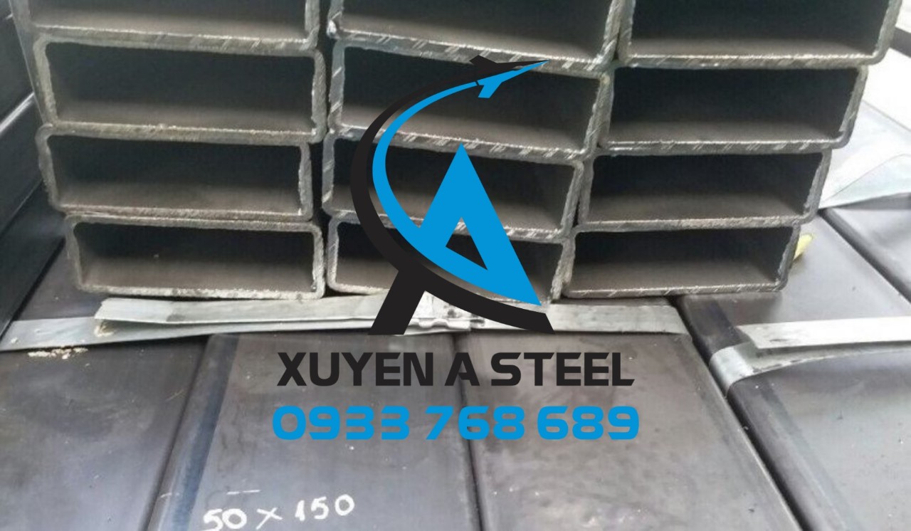 THÉP HỘP CHỮ NHẬT 50X150X5 THÉP HỘP CHỮ NHẬT 50X150X5