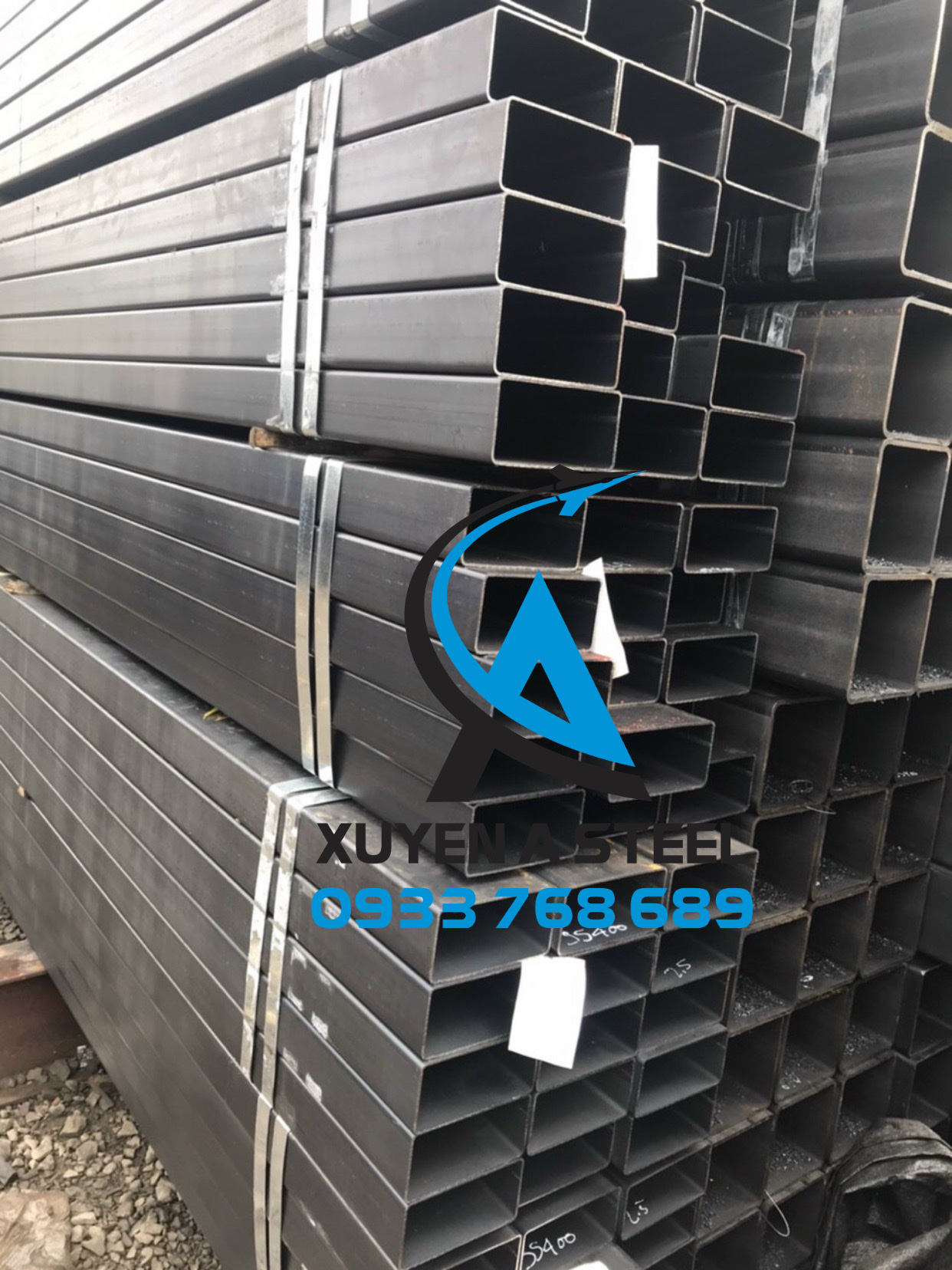 THÉP HỘP ĐEN - KẼM 40X80X4