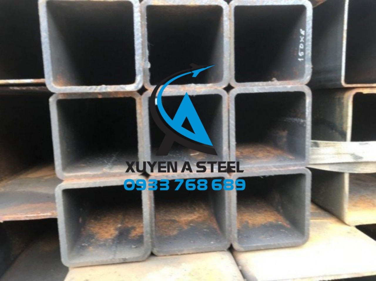 thép hộp vuông 150x150x10ly/10mm/10li