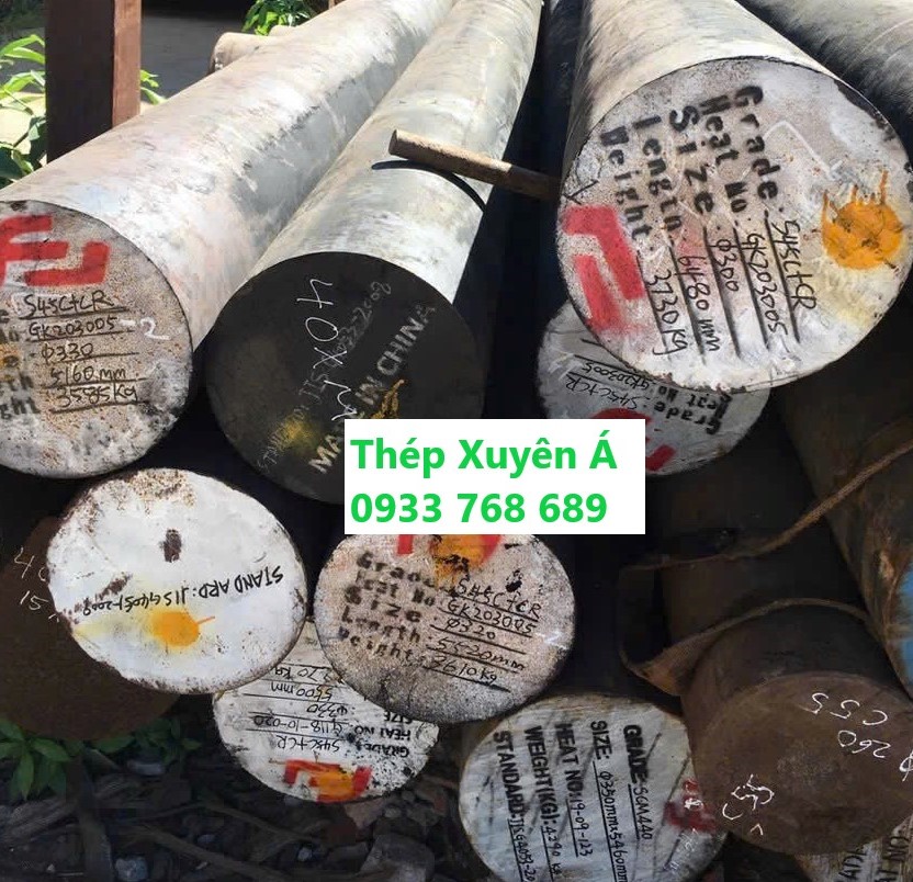 THÉP TRÒN ĐẶC S45C PHI 330