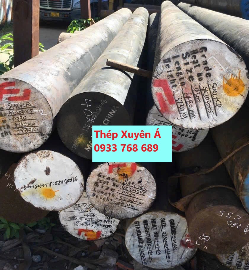 THÉP TRÒN ĐẶC SCM440 PHI 350