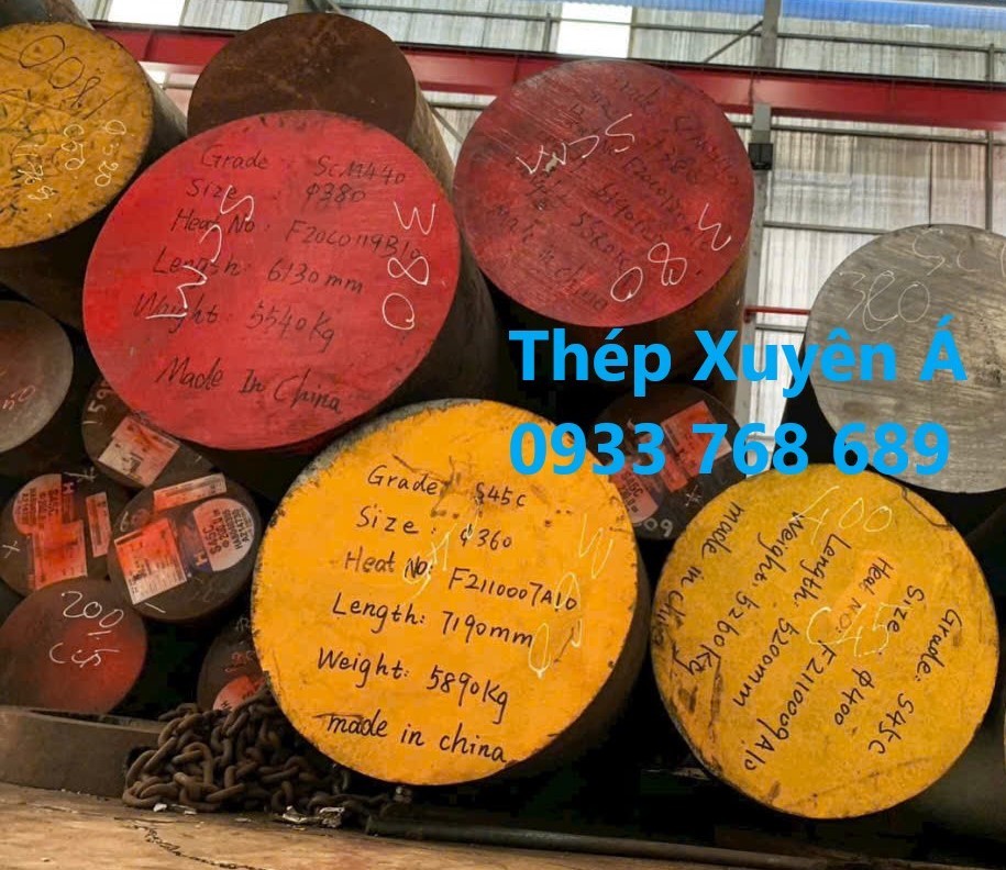 THÉP TRÒN ĐẶC SCM440 PHI 360
