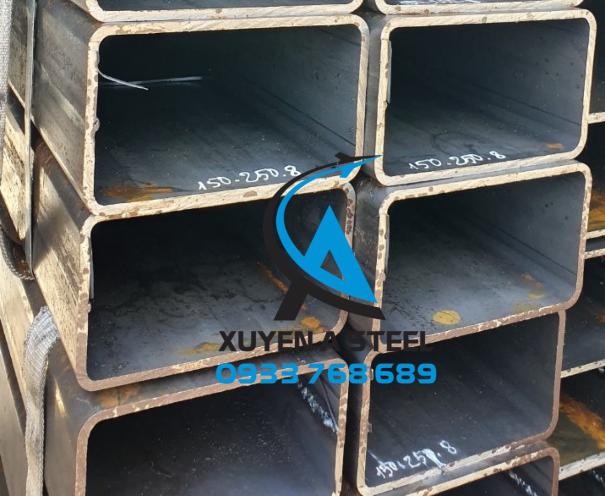 THÉP HỘP 150X250X8/250X150X8 THÉP HỘP 150X250X8/250X150X8