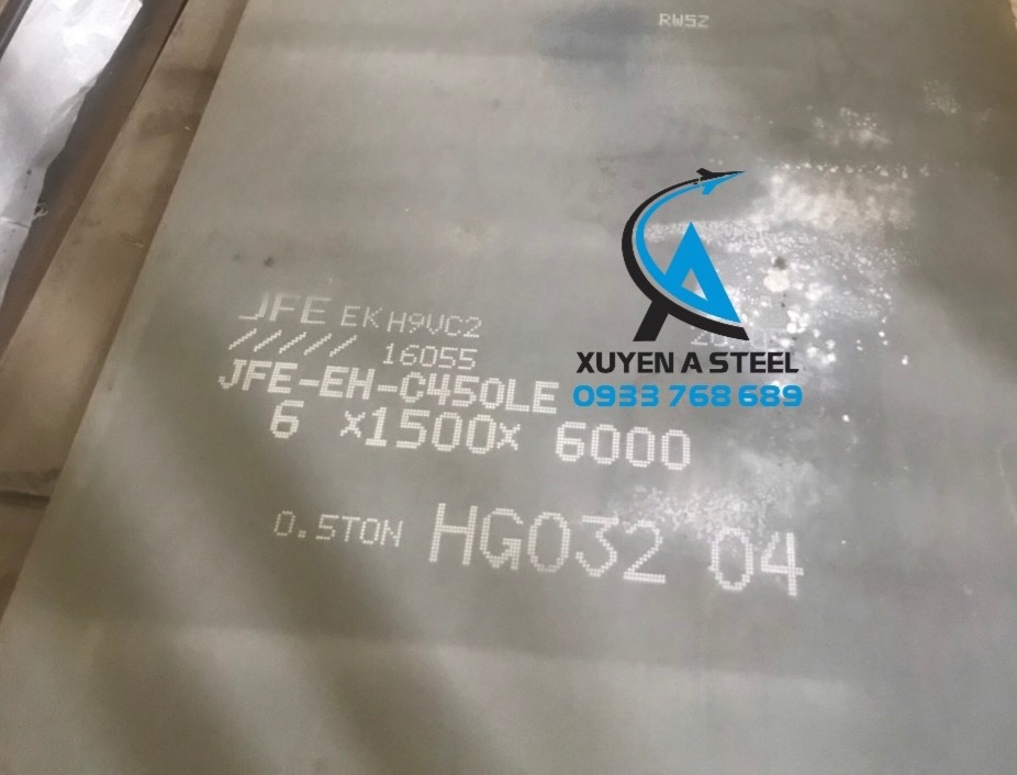 THÉP TẤM EVERHARD C340, C400, C450, C500, C550, C600, C400LE, C450LE, C500LE, SP