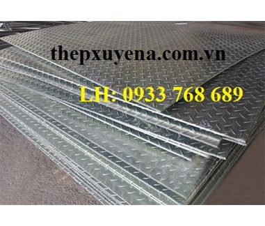 THÉP TẤM CHỐNG TRƯỢT (Tấm Gân) GIÁ RẺ ở tại LONG AN, TIỀN GIANG