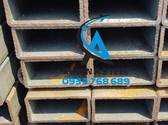 THÉP HỘP CHỮ NHẬT 160X80 DÀY 6MM/ 6LI