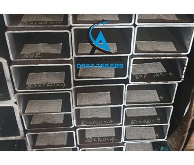 THÉP HỘP 80X140X4MM/ THÉP HỘP 140X80X4MM