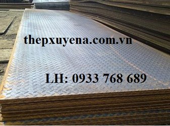 THÉP TẤM CHỐNG TRƯỢT SS490 DÀY 2LY, 3LY, 4LY, 5LY, 6LY, 8LY, 10LY, 12LY
