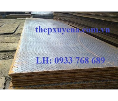 THÉP TẤM CHỐNG TRƯỢT (Tấm Gân) GIÁ RẺ ở tại LONG AN, TIỀN GIANG