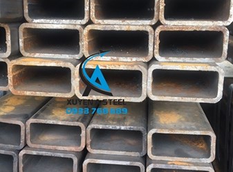 THÉP HỘP CHỮ NHẬT 100X50X8MM/LY/LI MÁC Q235B