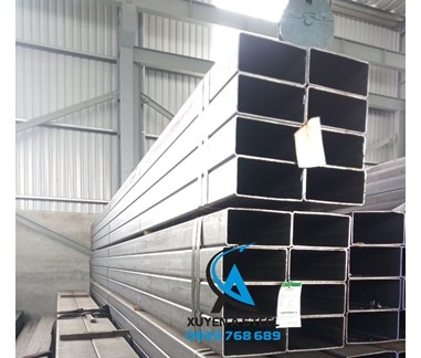 THÉP HỘP CHỮ NHẬT 100X50X5MM/ LY/LI