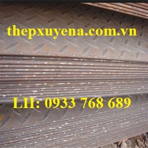 THÉP TẤM CHỐNG TRƯỢT Q235 DÀY 2LY, 3LY, 4LY, 5LY, 6LY, 8LY, 10LY, 12LY