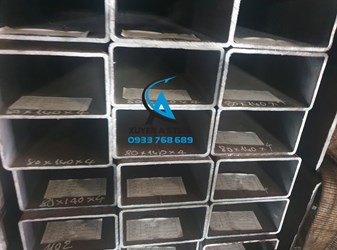THÉP HỘP CHỮ NHẬT 80X140X4MM/4LI