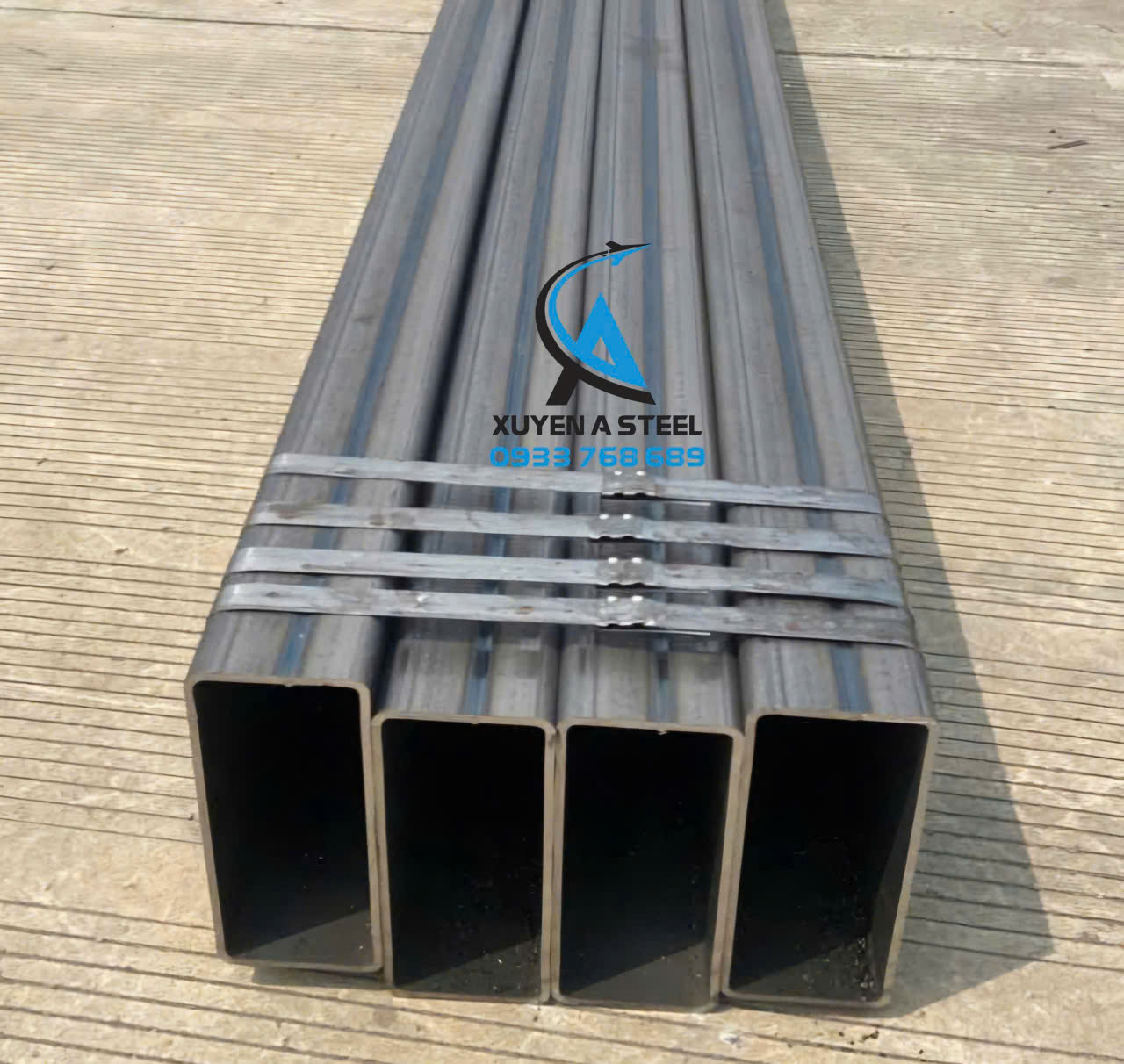 THÉP HỘP CHỮ NHẬT 200X400X8MM/LY/LI