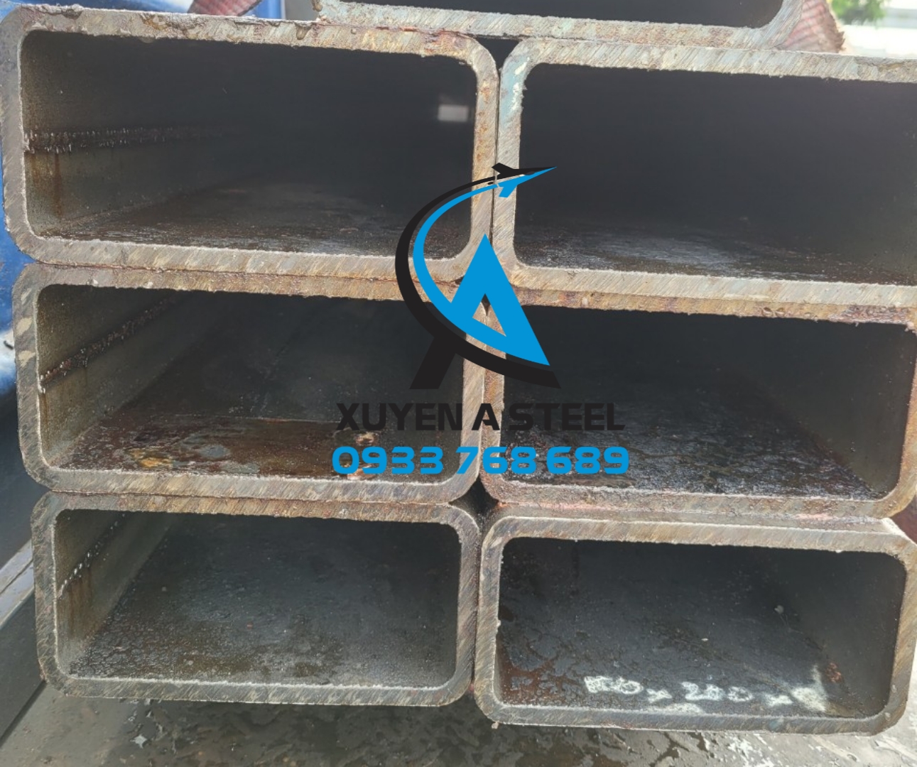 THÉP HỘP CHỮ NHẬT 80X160X10MM/10LI 