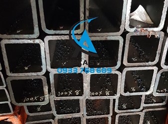 THÉP HỘP VUÔNG 100X100X8LY/8MM/8LI