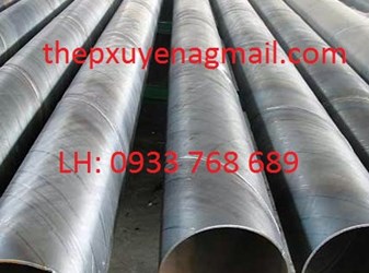 THÉP ỐNG HÀN XOẮN JIS A5525/ JIS G3443
