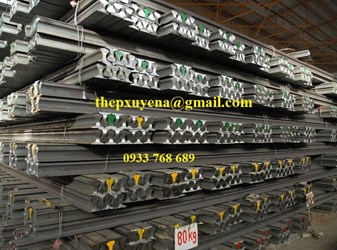 THÉP RAY (RAIL) TẦU P11-P15-P18-P22-P24-P30-P38...QU120