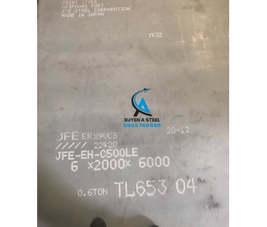 THÉP TẤM EVERHARD C340, C400, C450, C500, C550, C600, C400LE, C450LE, C500LE, SP