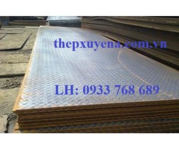 THÉP TẤM CHỐNG TRƯỢT ( Tấm Gân) GIÁ RẺ ở tại HẢI PHÒNG