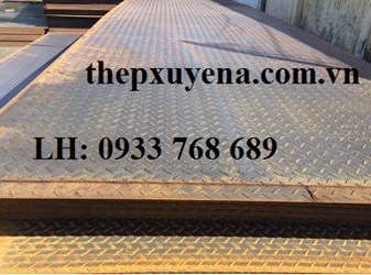 THÉP TẤM CHỐNG TRƯỢT (Tấm Gân) GIÁ RẺ ở tại VŨNG TÀU