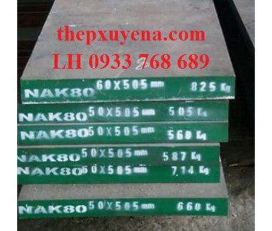 THÉP TẤM, THÉP TRÒN ĐẶC NAK80
