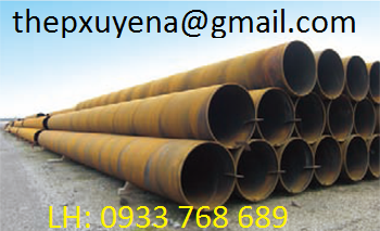 TIÊU CHUẨN THÉP ỐNG HÀN XOẮN