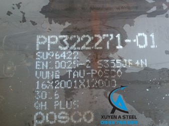 Thép Tấm S355 tiêu chuẩn EN 10025 : 2004