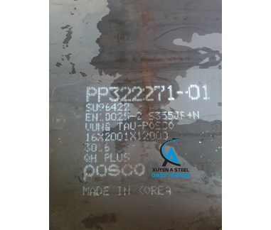 Thép Tấm S355 tiêu chuẩn EN 10025 : 2004